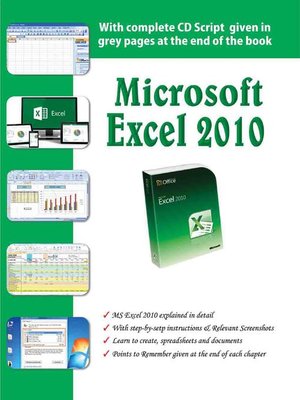 cover image of Microsoft Excel 2010